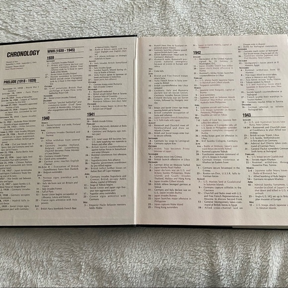 𝅺time-life Books WWII History of the Second World War hardcover first print​​​​ - Picture 6 of 10